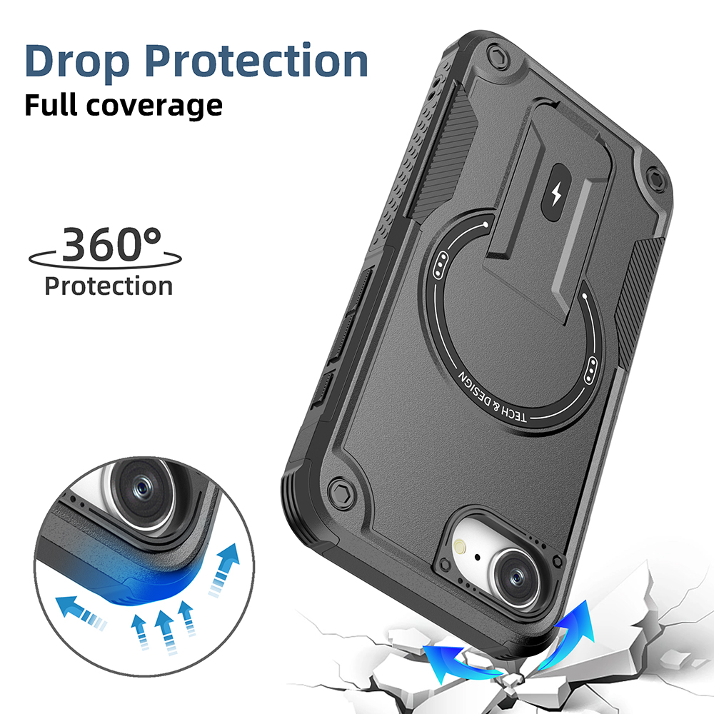 Armor Case for Iphone 17 pro max 16e Iphone16e 16 17 air 15 14 plus 12 13 pro iphone17 Mobile Phone Accessories Stand Cases
