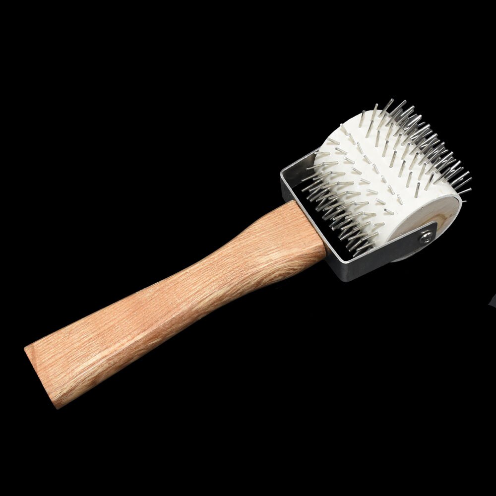 Idler Wheel Uncapping Fork Gear Bee Honeycomb Rake Needle Roller Honey Extracting Tool Beekeeping Supplies Tools