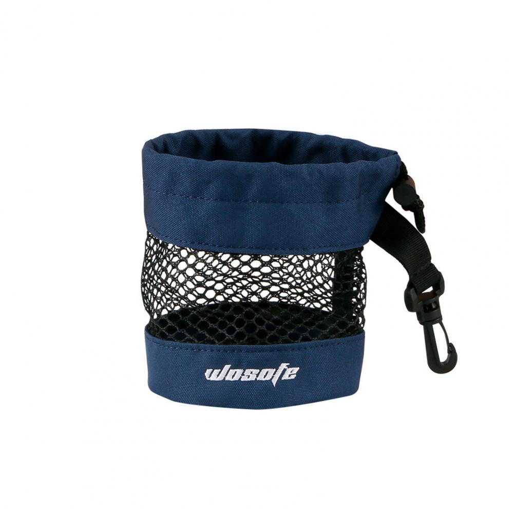 Golfbal Opbergtas Met Hangende Gesp Grote Capaciteit Golfbal Draagtas Draagbare Golf Accessoire Organizer Pouch: Paars