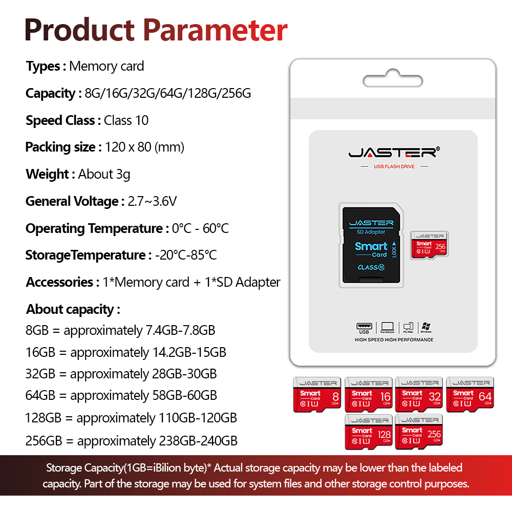 TF/SD Memory-Card 128GB 64GB 32GB 16GB 8GB MicroSDXC 100MB/s Full HD & 4K UHD, UHS-I, U1, A2, V10, Expanded Storage for Android