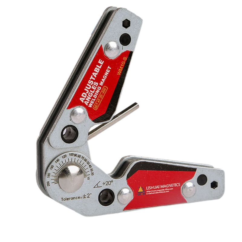 Adjustable Magnets Welding Locator Magnetic Holder Welding Fixture Corner Clamp: Size S