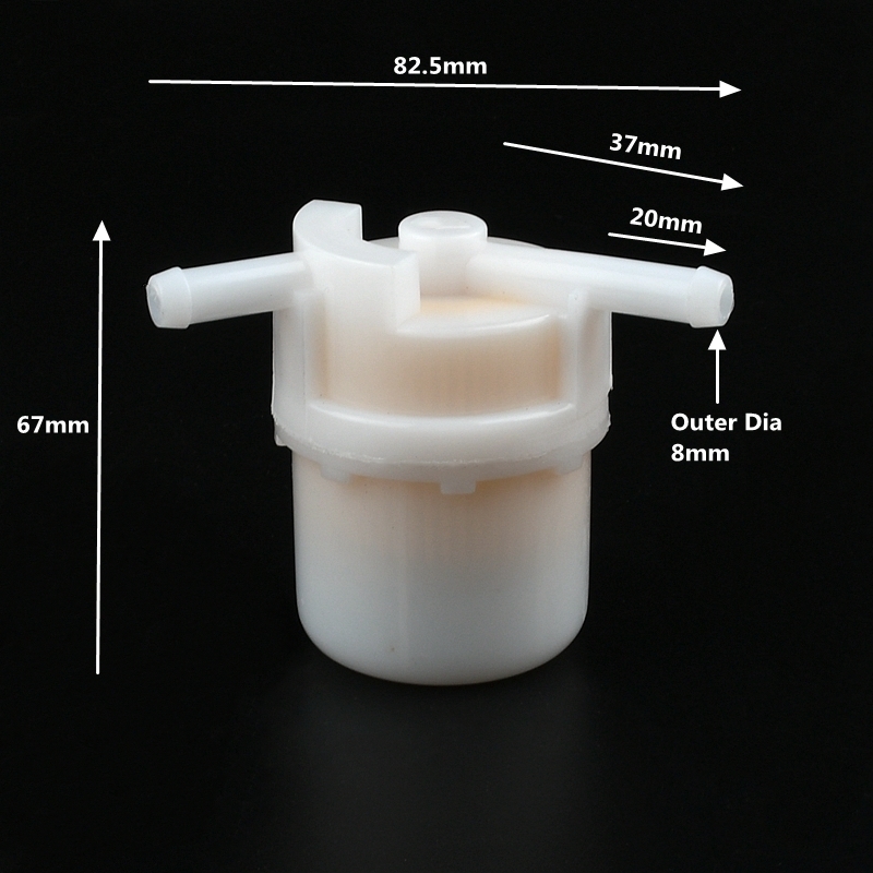 1-5 Stuks 7 Mm 8 Mm 3/8 "Auto Moto Brandstoffilter Motor Inline Carb Brandstof gas Filter Voor Grasmaaier Kleine Motor Auto Accessoires