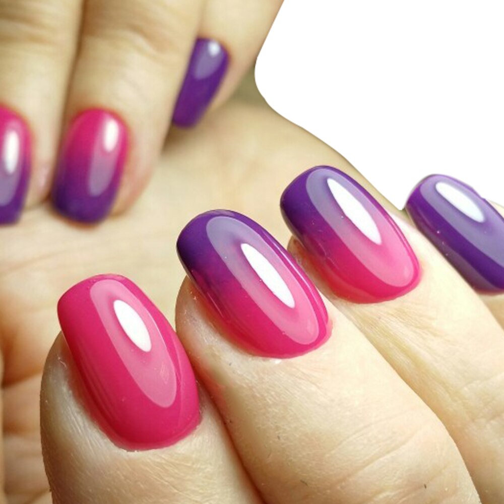 Full Beauty cepillo para uñas con gradiente de puntilla, esponja redonda para cabeza puntiaguda, accesorios para manicura artística con pintura de colores para recoger diamantes de imitación CH023