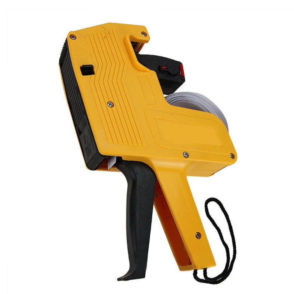 [Fly Eagle] MX-5500 8 Cijfers Eos Prijskaartje Gun + 5000 Wit W/Rode Lijnen Labels + 1 Inkt