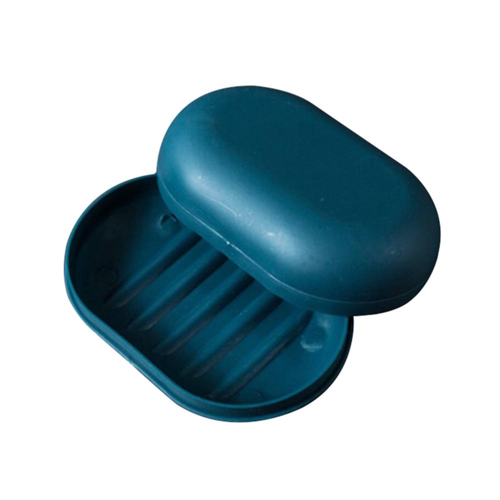 Bærbarplastisk dårlig dusj såpe boks skål oppbevaring holder tallerken hjem reise såpe beskyttelsesetui  #116: Bu