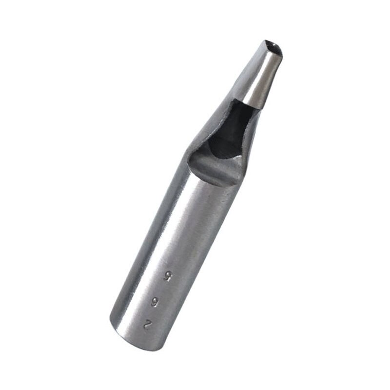 Oval Shape Leather Craft Hole Punch Silver Metal Leather Punch Gasket Hollow for Belt Watch Band DIY Craft Hole Drilling Tool: 5x26mm