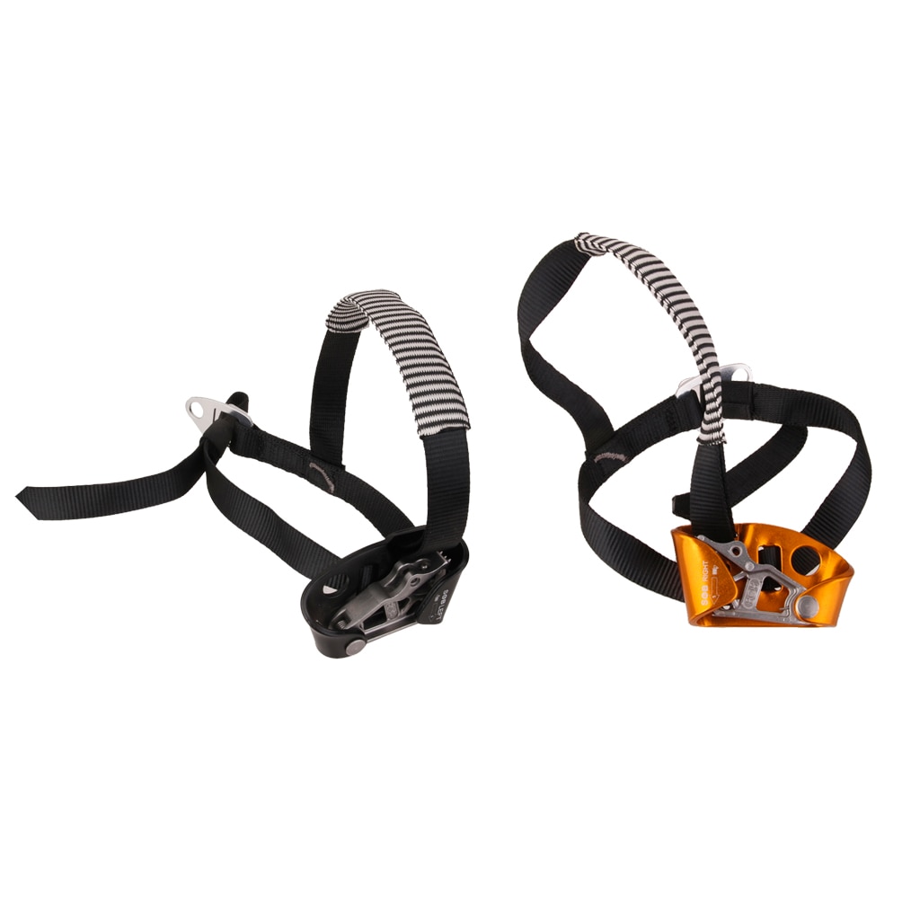 LEFT + RIGHT Foot Climbing Ascender Tree Rigging Arborist Caving Gear Equip