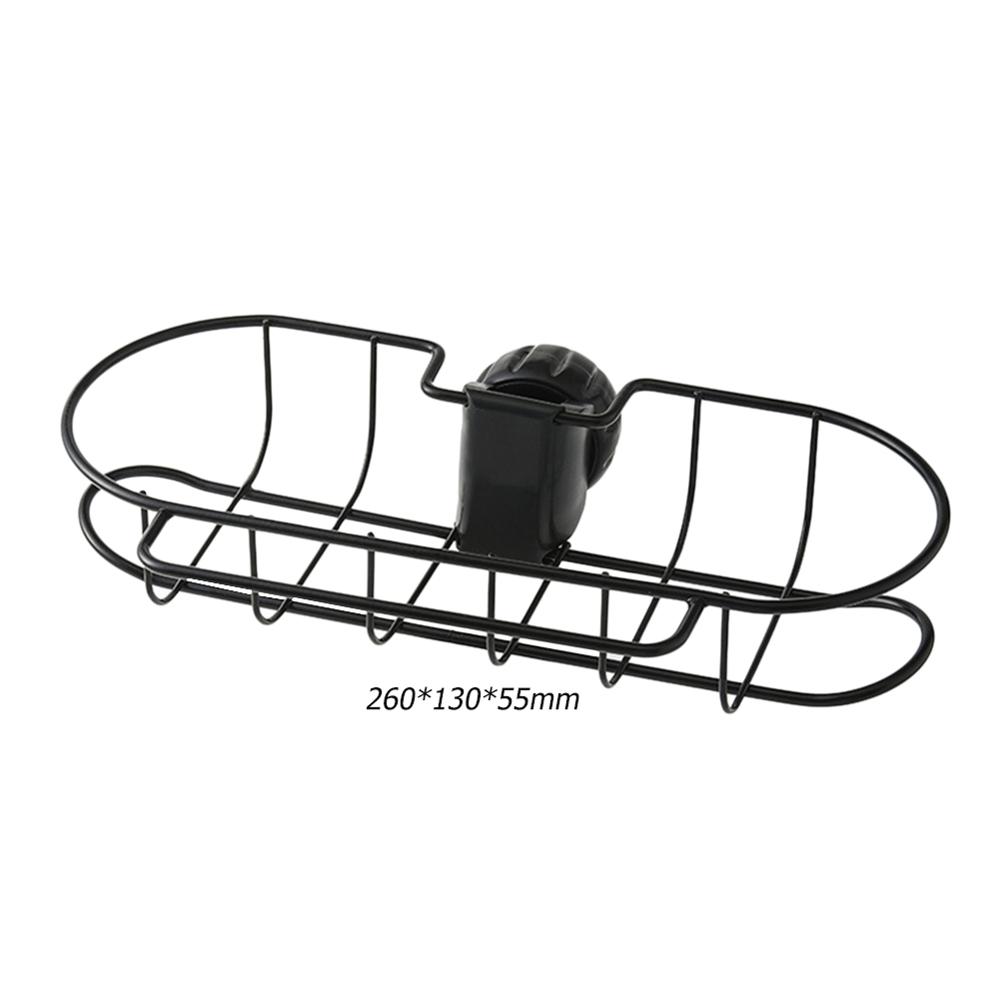 Stainless Steel Faucet Drain Hanging Rack faucet shelf sponge dish cloth finishing rack Bathroom Kitchen Sponge Organizer