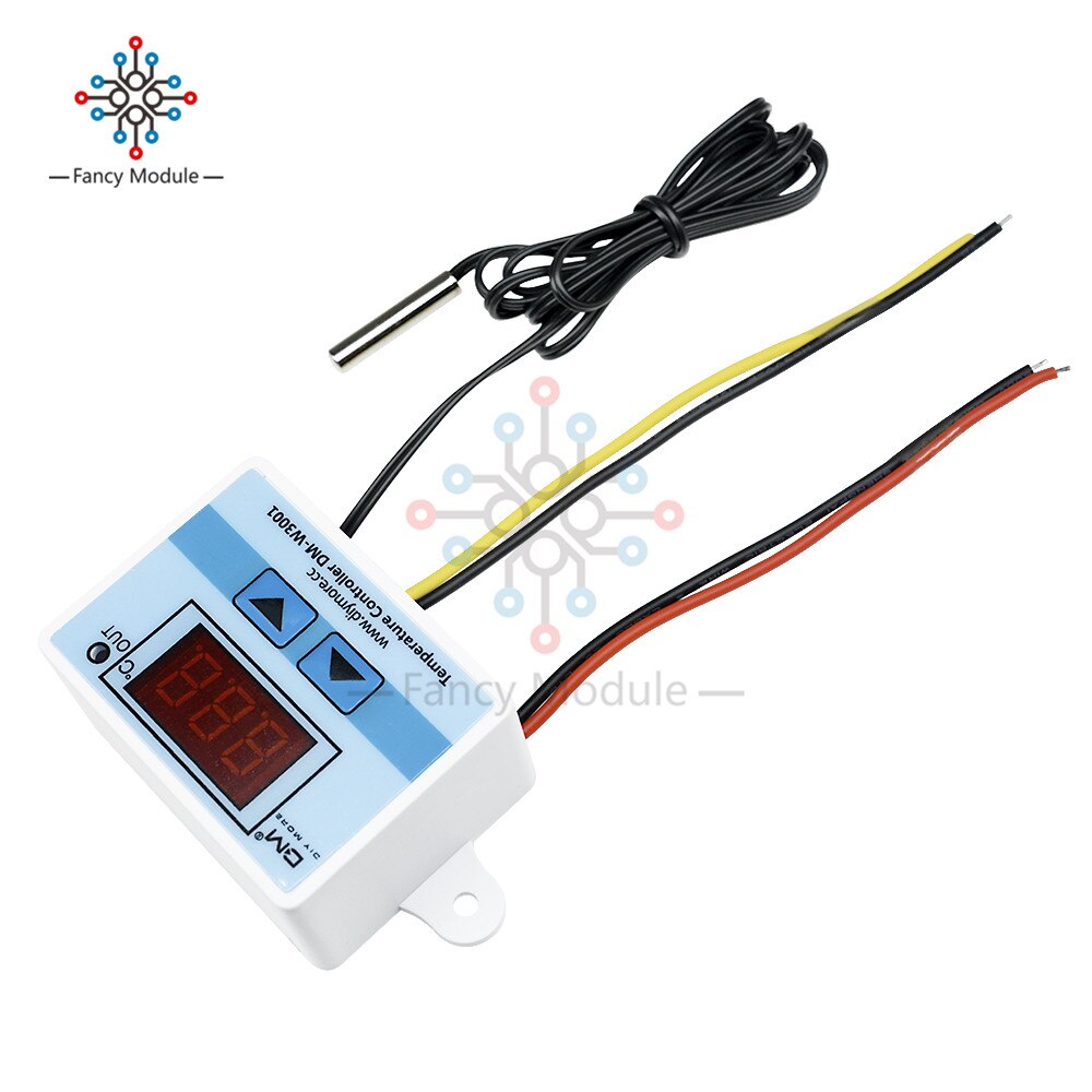 diymore DM-W3001 12V 24V 220V 10A Digital LED Temperature Controller Cool/Heat Switch /w NTC Thermostat Sensor Probe for Arduino
