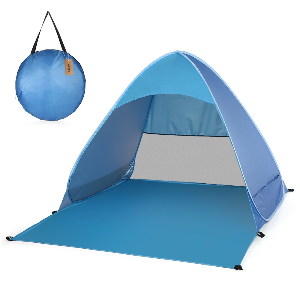 Automatic Instant Pop Up Beach Tent Camping Tent Lightweight Outdoor UV Protection Camping Fishing Tent Cabana Sun Shelter