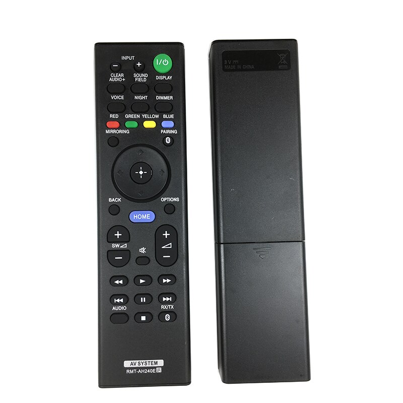 remplacement RMT-AH240E pour Sony barre de son système télécommande HT-CT790 HT-NT5 HT-XT2 SA-CT790 SANT5