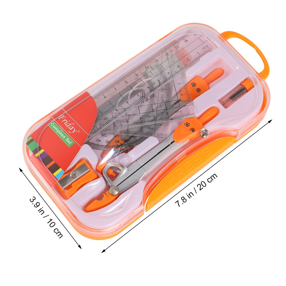 1 Sets Compasses Set Geometry Drawing Tool Kit Drawing Stationery for Students
