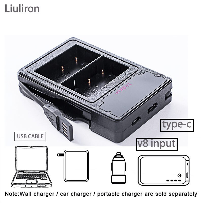 4X 7,4 V 2400MAH EN-EL3E EN EL3e ENEL3e EL3 Batterie + LCD LADEGERÄT Für Nikon D300S D300 D100 D200 d700 D70S D70 D80s D80 D90 D50