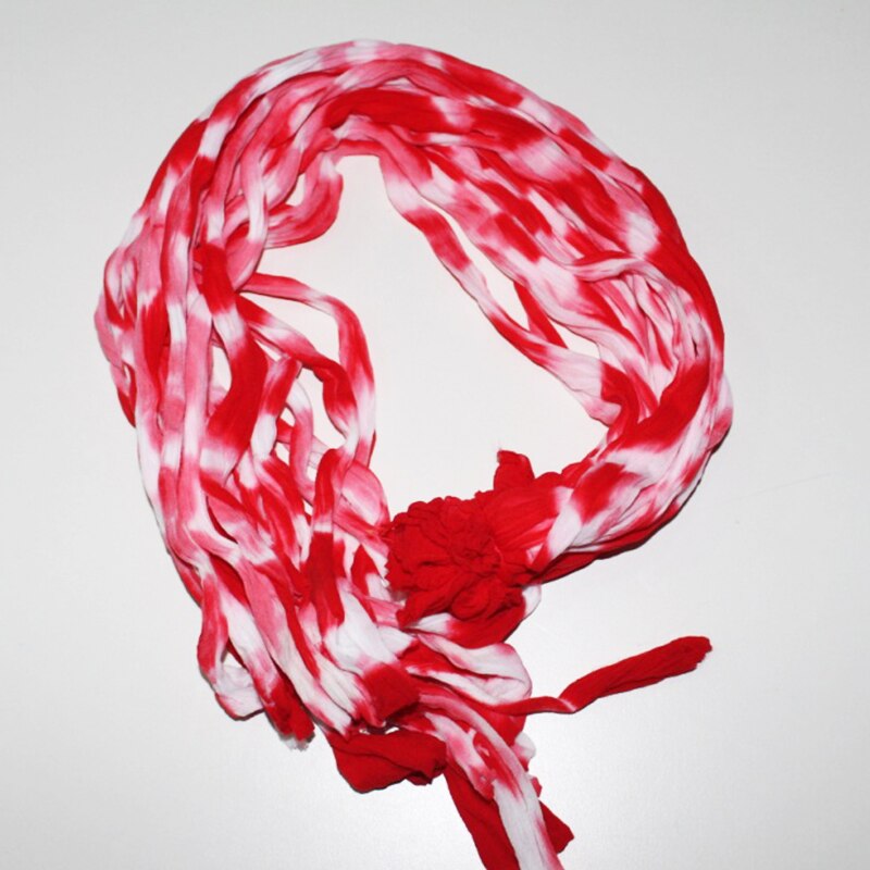 5pcs Double Color Nylon Stocking Flower Material Tensile Stocking Material Accessory Handmade Home DIY Nylon Flower Crafts: 4