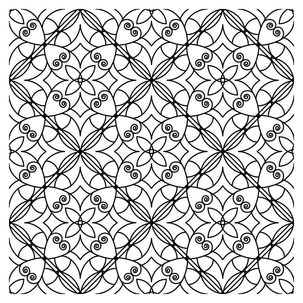 Polymer Ton Textur Stempel Blätter Linderung matt Wolke/Blume/Wasser fließen/Welle/Mandala aufbringen DIY individuelle Keramik Handwerk: SQ MANDALA