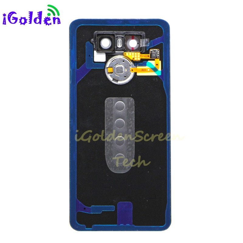 Back Cover for Lg g6 Battery Cover door Case Housing with Camera Lens glass Touch ID Replacement for G6 LS993 US997 VS998 H870