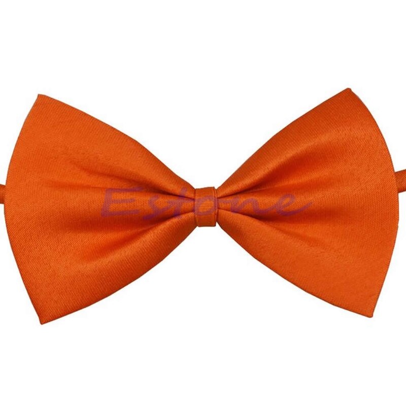 viel freundlicher Mädchen Jungen Kleinkinder Bowtie Vor Gebunden Hochzeit Fliege schlicht Krawatte