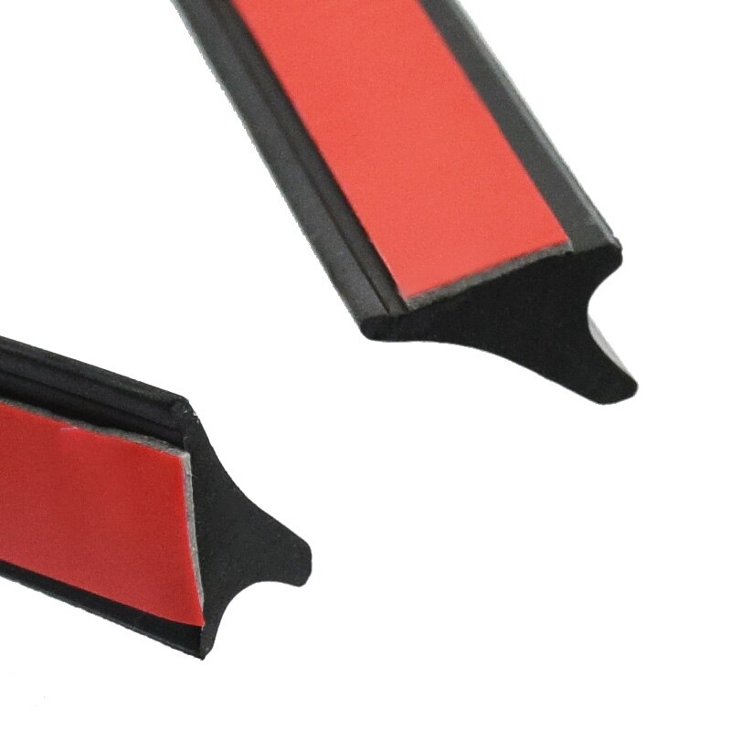 D/P/Z/B/Y Auto Styling Auto Rubber Afdichtingen Auto Deur Afdichting Tochtstrip Geluidsisolatie deur Afdichting Voorruit Rubber Afdichting Strip: 1.8M V type