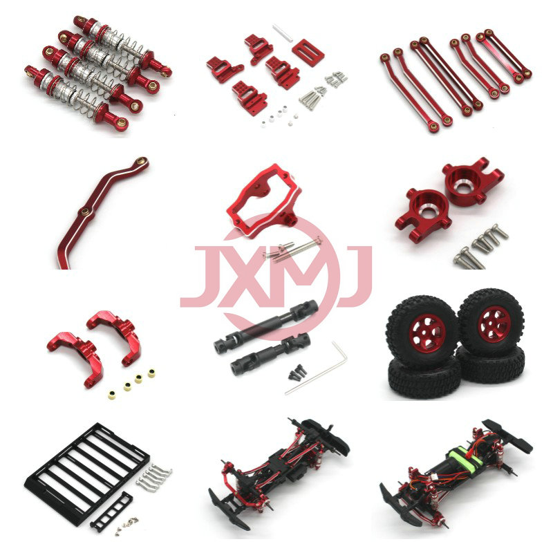 JJRC C8801 C8809 AX8560 1/18 RC Fernbedienung Autoteile Nabe Stoßdämpfer Spurstange Lenkschale Teile Zusammenfassung