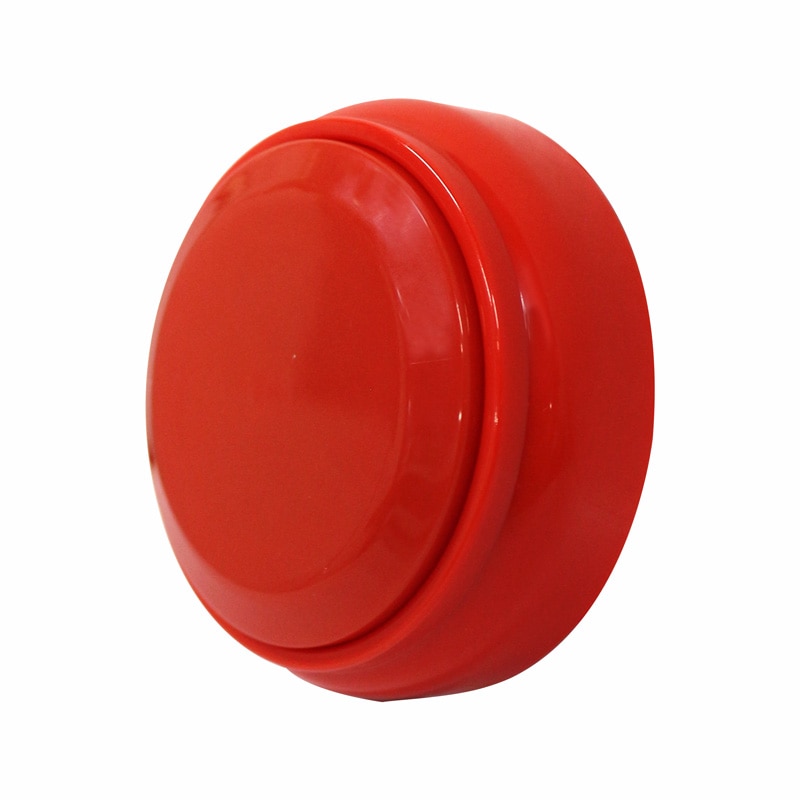 All white or red M5 button for DIY, Cover Recordable 30s Talking Button Sound Button Answer Buzzer