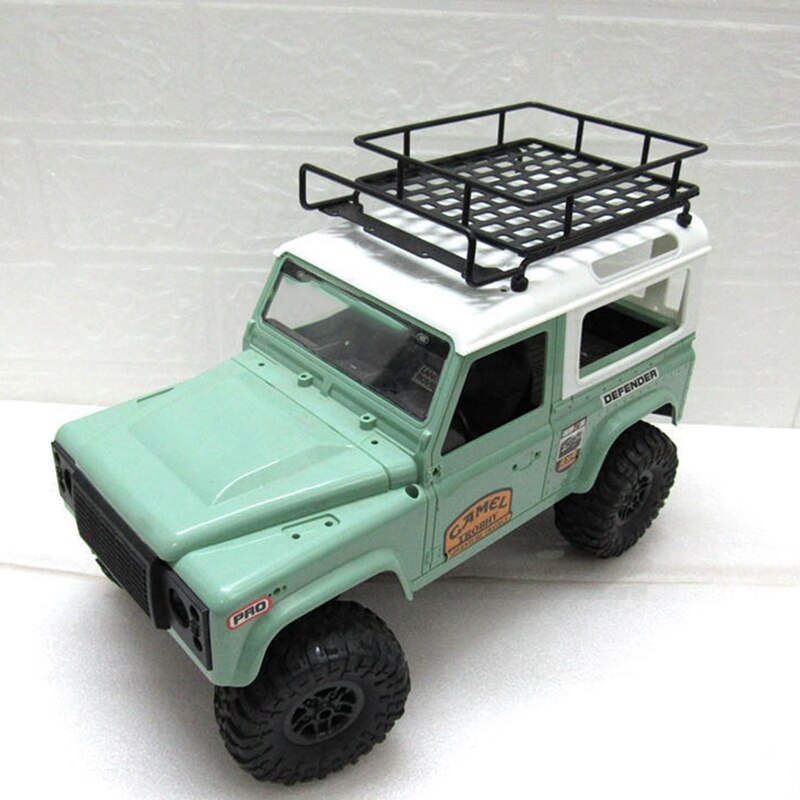Para mn d90 d91 d96 d99 mn90 mn99s 1/12 rc carro atualizar peças de metal bagagem transportadora bandeja rack telhado acessórios