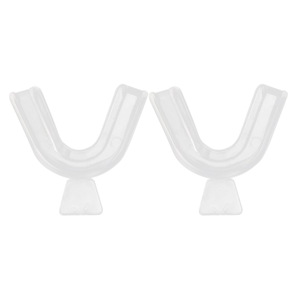 Protège-bouche Anti-ronflement et bruxisme, protection nocturne, bouclier à gomme, plateau buccal, Anti-grincement des dents, aide au sommeil, soins de santé, 2/4 pièces: Two