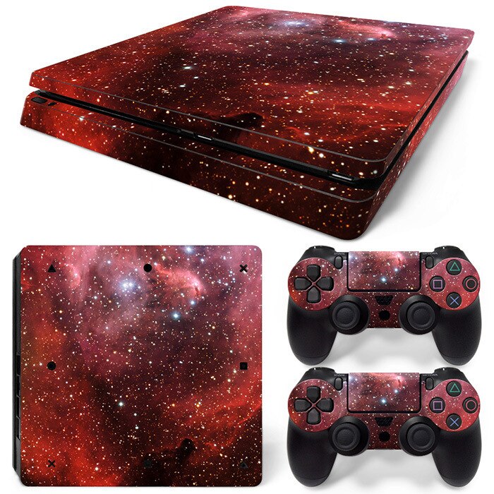 PS4 Schlank Spiel Konsole Volle Körper Klebstoff Papier Haut Aufkleber und Persönlichkeit Cartoon Star Film: Tn ps4slim 0638