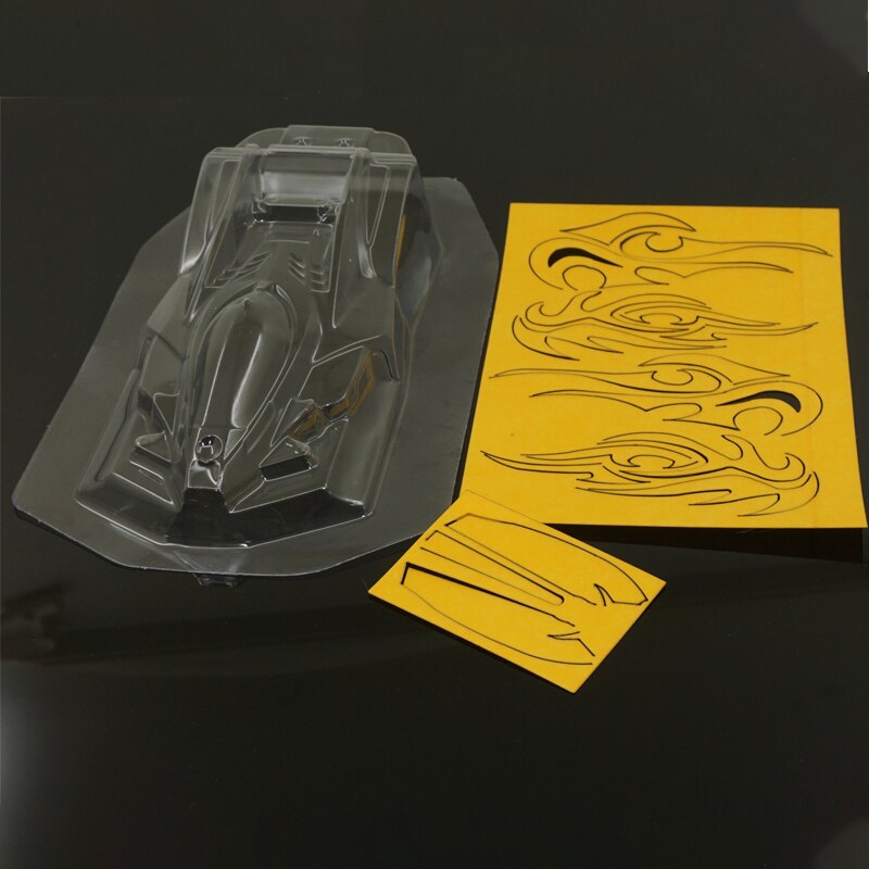 homemade decals for clear cowl shell AVANTE MK3/NEO VQS/ thunder shot MK2 polycarbonate body painting for tamiya MINI 4WD car: decal w film shell D