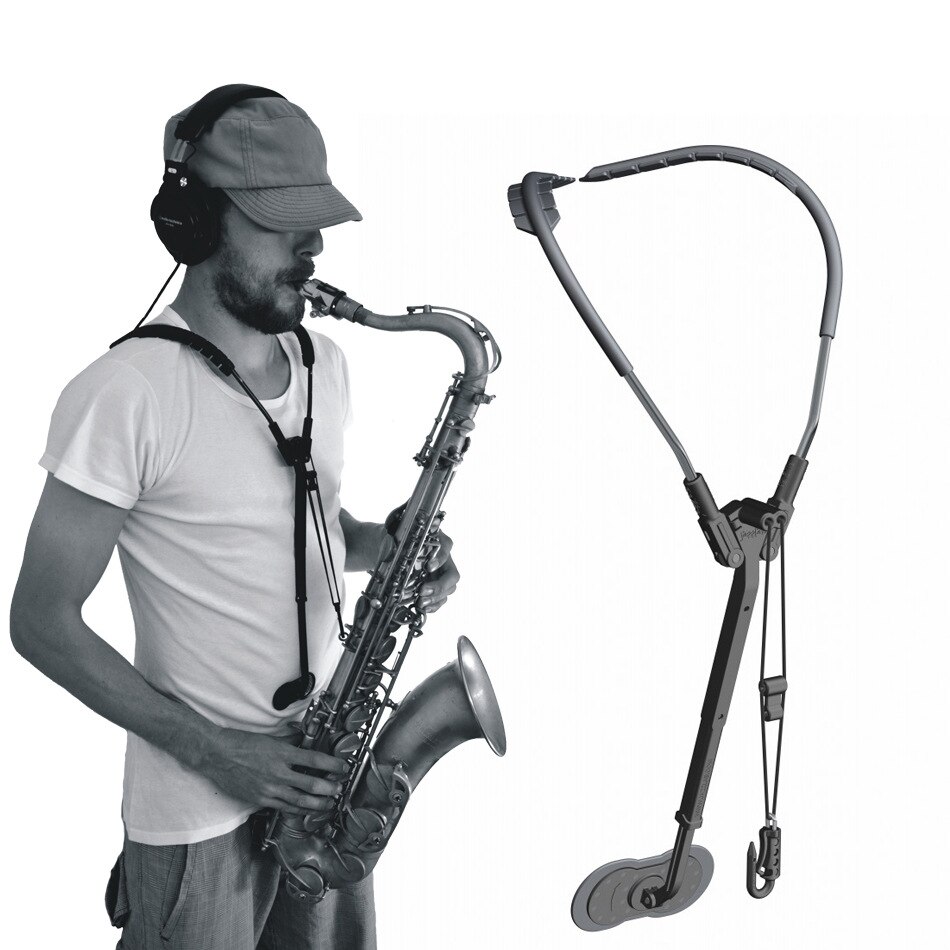 Correa de saxofón, correa de hombro para saxofón, cordón para el cuello, protección para el cuello, hombro, accesorios para instrumentos musicales