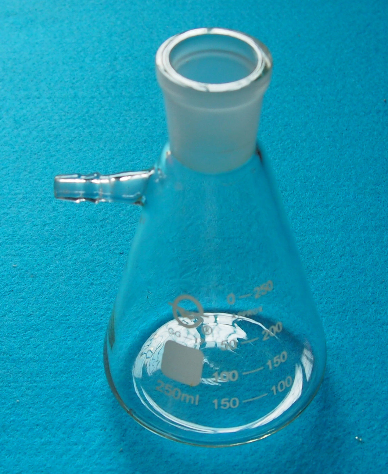 250ml,24/40,Glass Filtering Flask,Lab Filtration Bottle,Chemistry Glassware