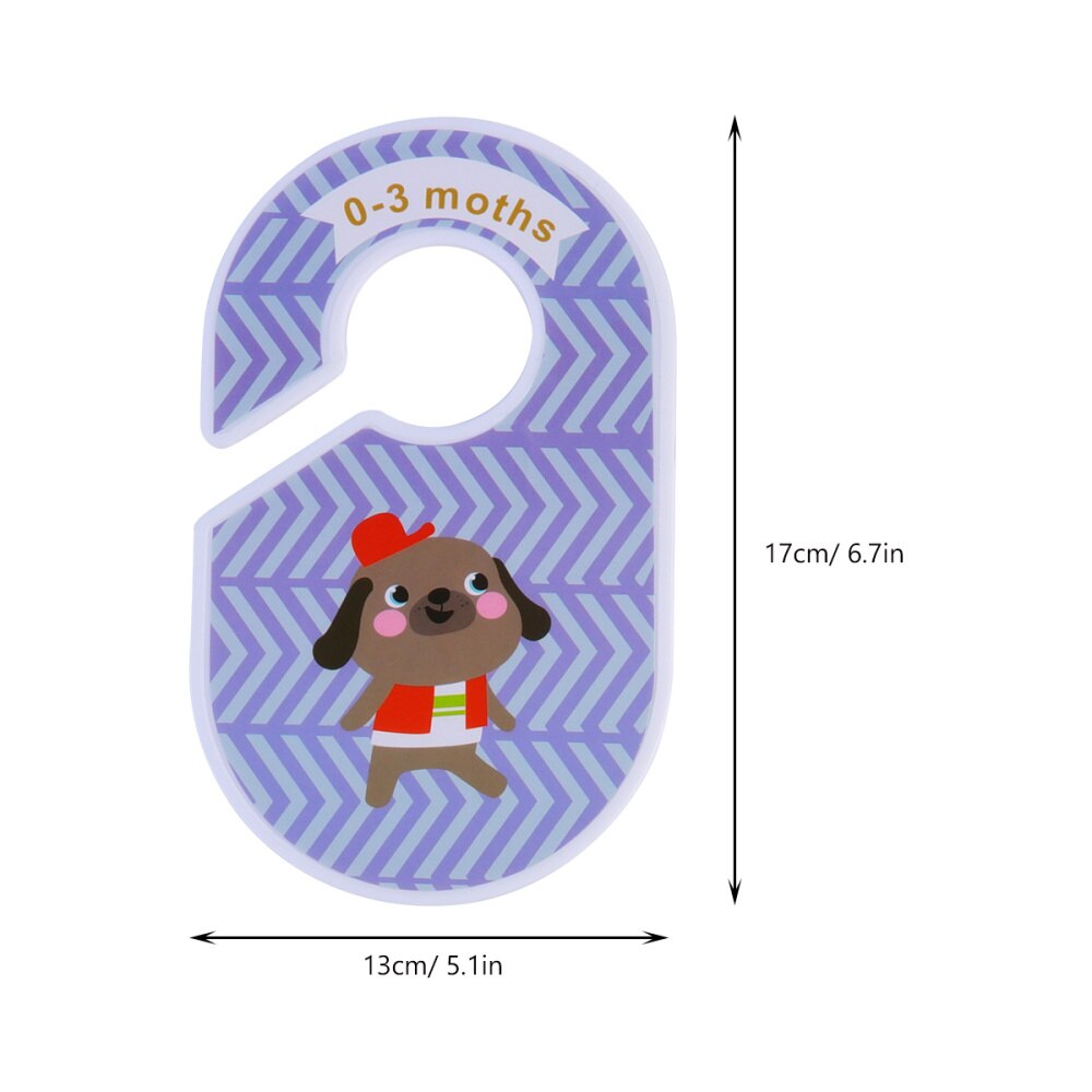 18 Pcs Clothes Divider Clothes Size Dividers Clothing Size Dividers for Store