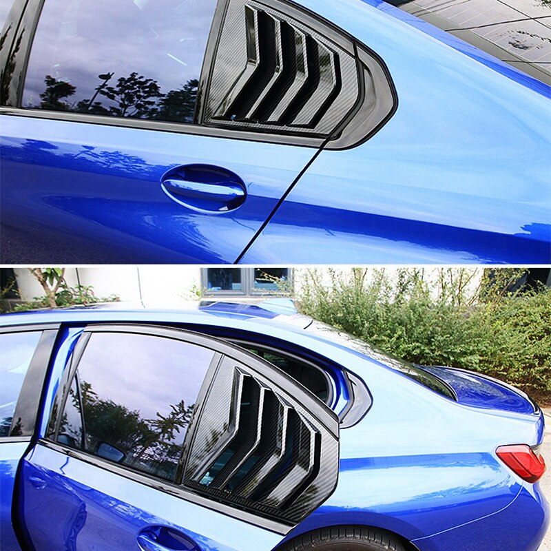 Rear Window Triangular for BMW G20 G28 320 3 Series Window Blinds Triangular Window Protection Cover Car Accessories