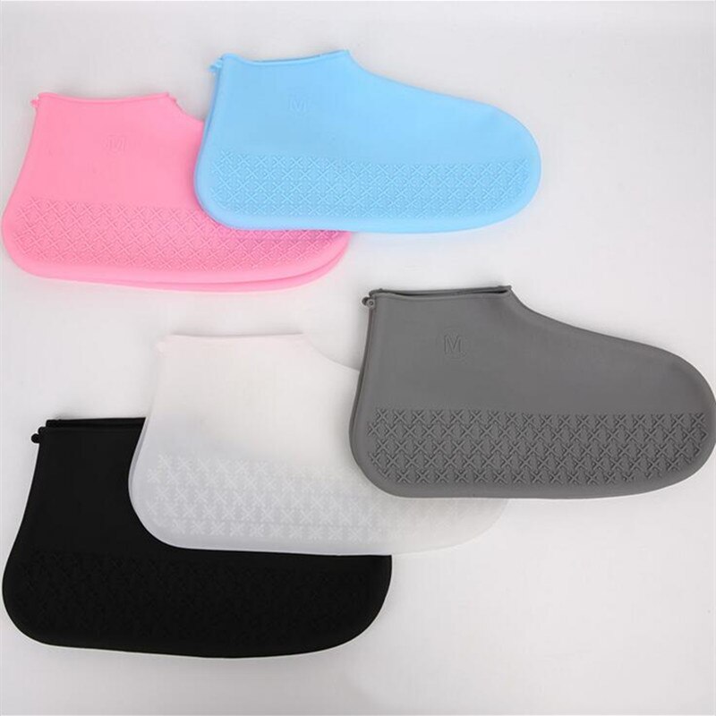 Herbruikbare Waterdichte Schoen Covers Fietsen Regen Overschoenen Siliconen Elastische Schoenen Cover Bescherm Unisex Schoenen Accessoires Dust Covers