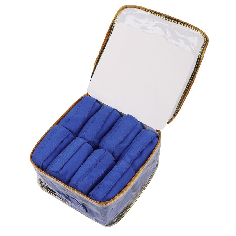 12 pièces bleu profond bigoudis sommeil Styler Kit longs bigoudis de coton bricolage outils de coiffure bleu couleur ic coiffure cheveux de charme: Default Title