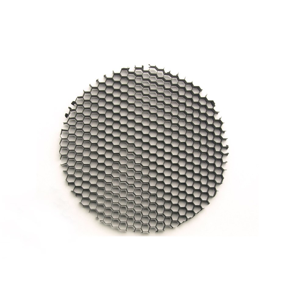 LED Soft light shade hood downlight spotlight round honeycomb mesh cover black anti-glare anti-dazzling light aluminum