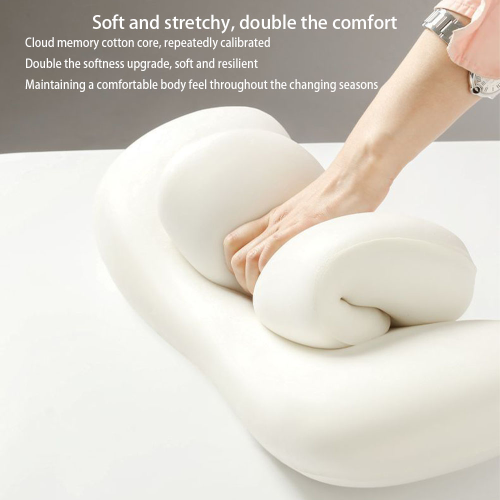 Update Car Lumbar Support Pillow Auto Neck Pillow Waist Support Removable Washable Backrest Universal Vehicle Cushion