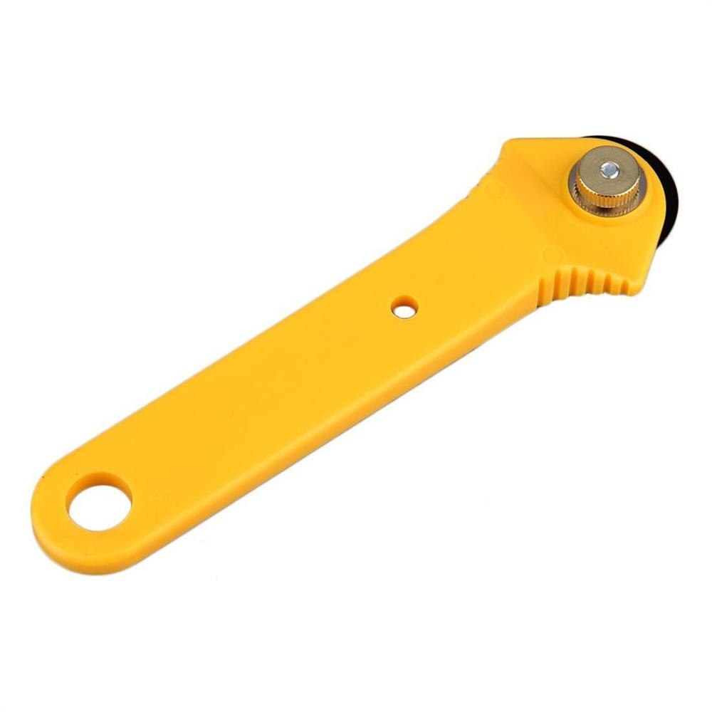 Coupe de tissu à rouleau rotatif, matelassé, lame en acier inoxydable, 28mm