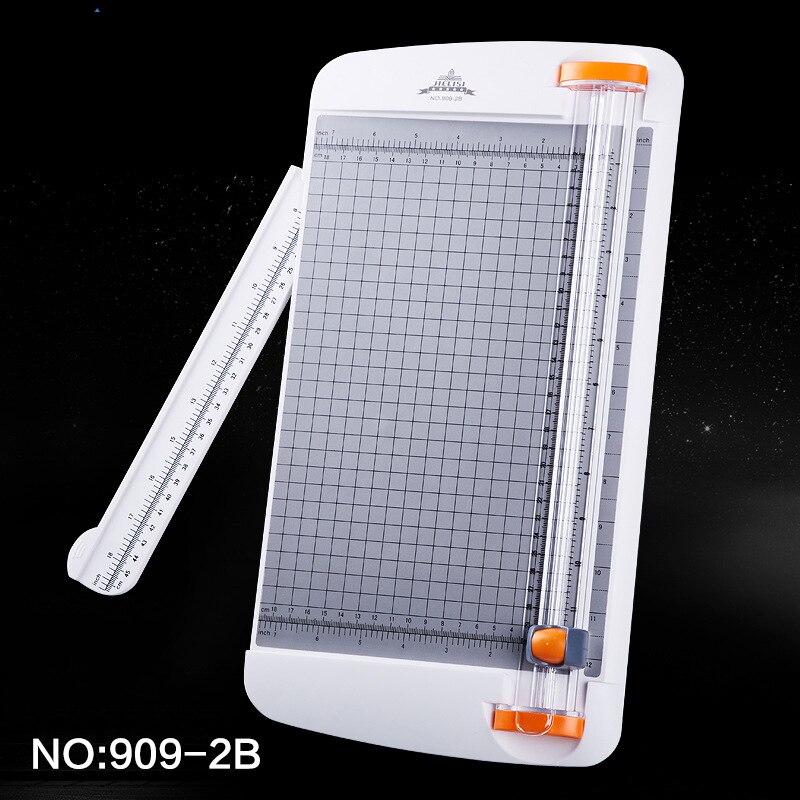 909-2A/2B A4 Manual Paper Cutter Office Home Photo Cutting Folding Ruler Paper Cutting Machine Guillotine Trimmer 1pc