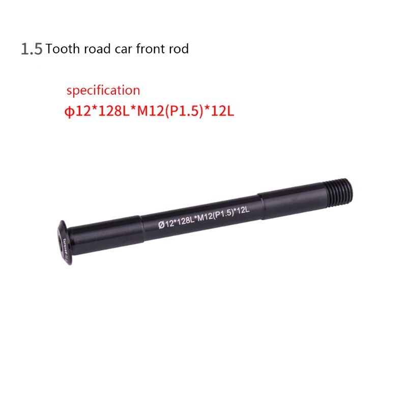 MTB Thru Axle Road Bike Shaft Front Rear Hub Skewers 12mm 15mm Wheel Axis Hub Shaft: 2SS702008-F