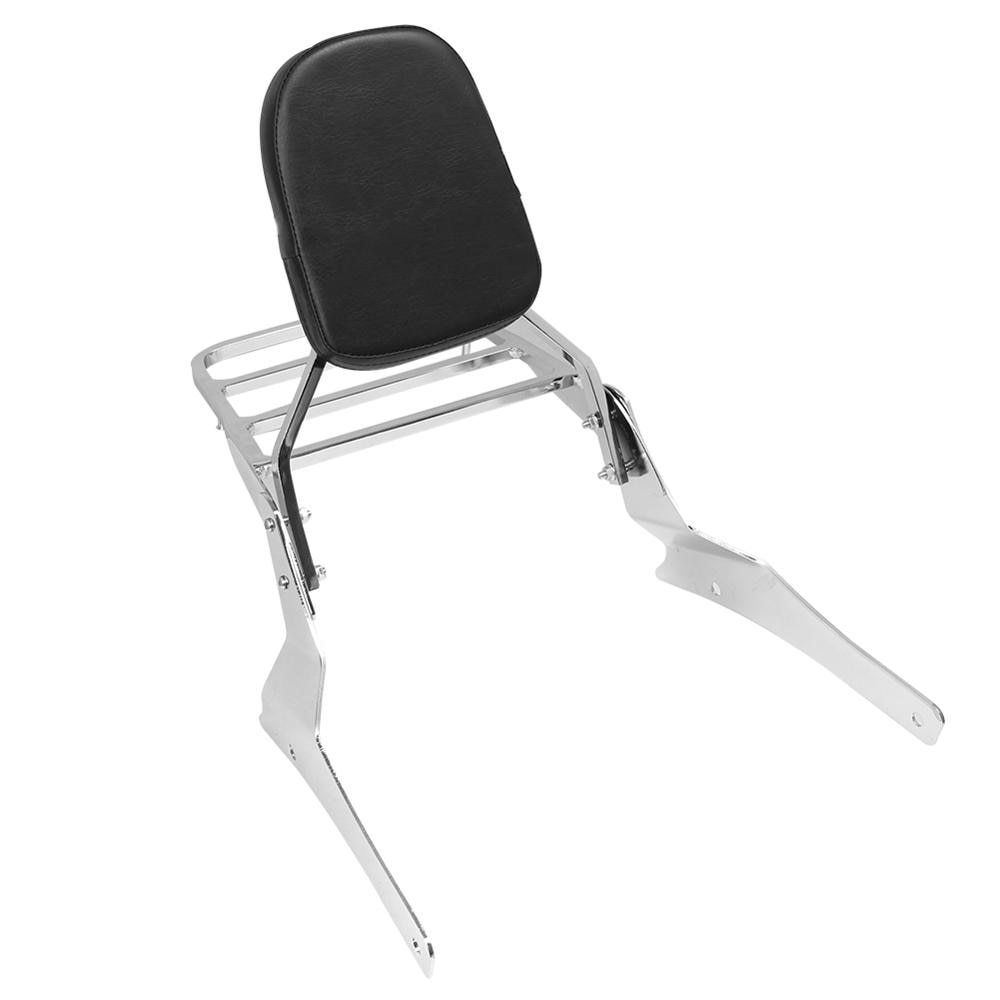 Motorcycle Sissy bar Backrest Luggage Rack For Suzuki Volusia VL800 Boulevard M50 C50 Chrome