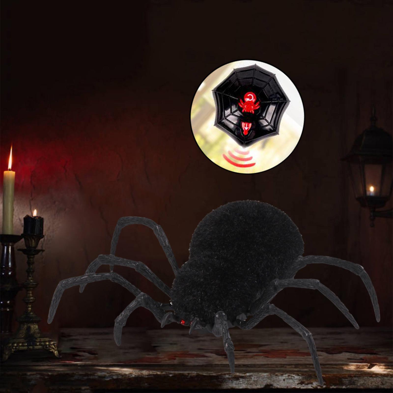 Remote Control Animal Realistic Prank Toy Halloween Accessories Control Spider for Holidays Christmas Party Kids