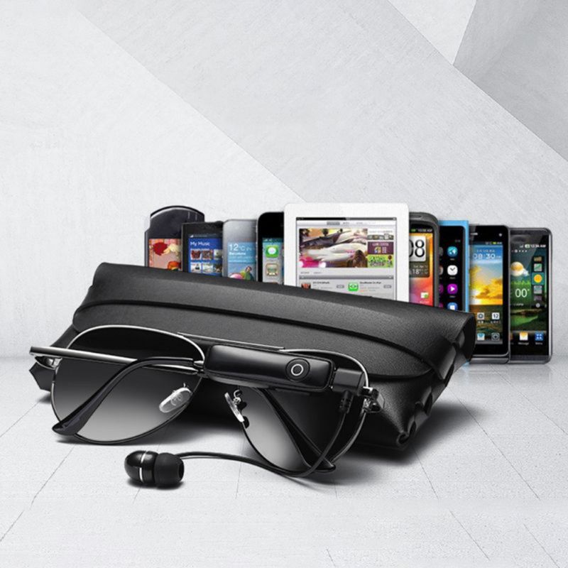 Draagbare Bluetooth Smart Zonnebril Sport Outdoor Hand Gratis Bellen Muziek In-Ear Oortelefoon Bril Met Gepolariseerde lens 6