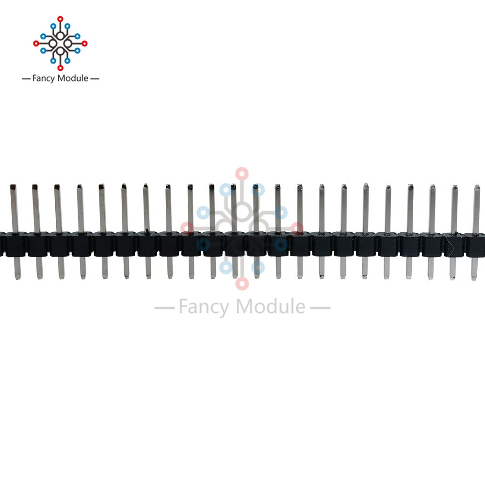 5/10Pcs 40Pin Single Row Male 2.54mm Round Straight Male Pin Header Breakable Pin Header Connector Strip For Arduino