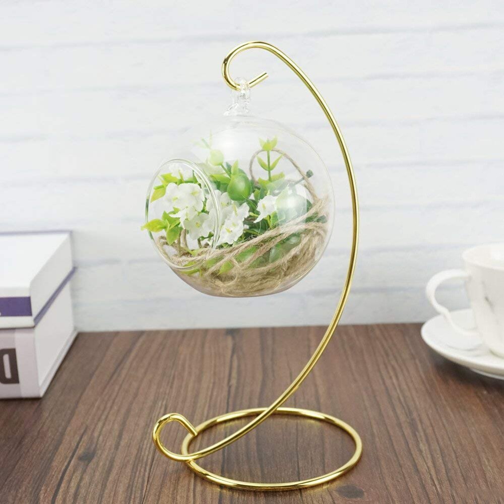 Artliving Ornament Display Stand, Gold,black,white Iron Hanging Stand Rack Holder ,Christmas Ornament and Home Decorati