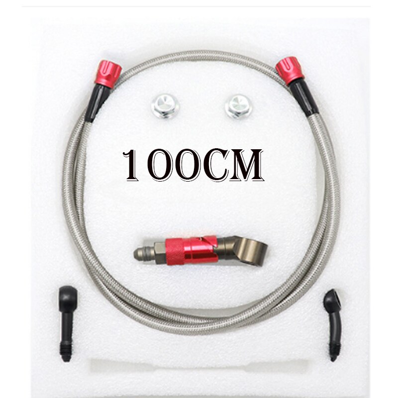 CNC Aluminum AN3 Quick Release Brake Line Connect Quick Detach Brake Tube Adapter Kit Brake Hose Kit: 7