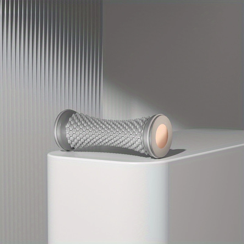 Voetmassage Massage Roller Yoga Massage Bal Plantaire Fascia Roller Spier Ontspanning Zorg Plastic Handmatige Voetmassageapparaat: Ivoor