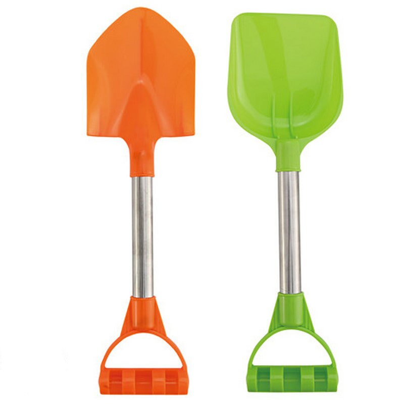 2Pcs/Set Beach Shovel Beach Toy Kids Outdoor Digging Sand Shovel Play Sand Tool Playing Shovels Play House Toys Summer