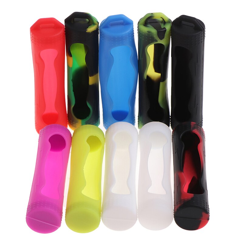 1PCS Silicone Sleeve Cover Case For 18650 Battery Protective Bag Pouch Battery Storage Box