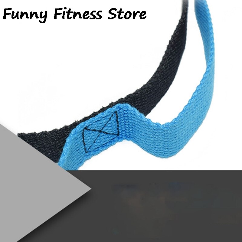 Yoga Exercise Resistance Bands Legs Stretching Band Workout Pilates Fitness Training Puller Gym Strength Expander Equipments