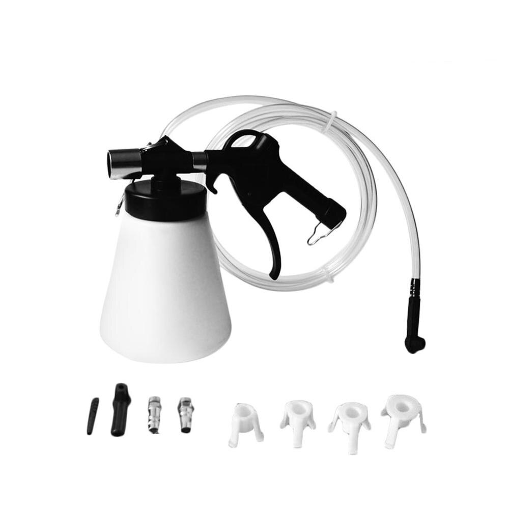 87-174psi Air Pressure 0.75L Air Brake Bleeder Kit Pneumatic Brake Clutch Vacuum Hydraulic Fluid Fill Bottle Kit: Default Title